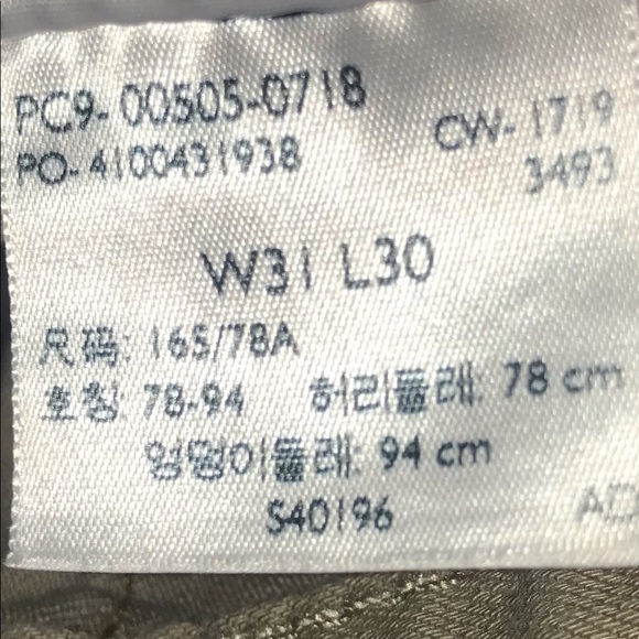 Levi’s tan 505 regular fit jeans size 31x30 Preowned - Picture 5 of 5